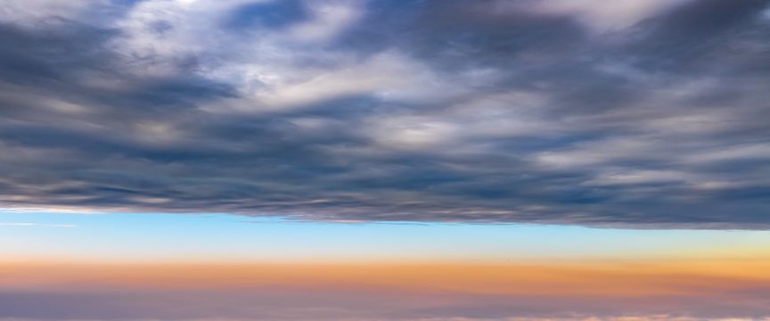 Cloudy And Overcast sky #3 — real panoramic sky for replacement