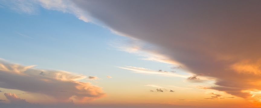 Colorful Cotton Candy sky #9 — real panoramic sky for replacement