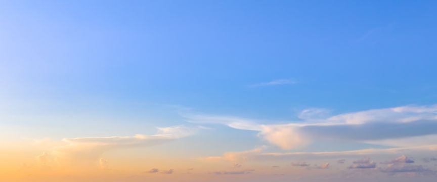 Subtle Sunrise sky #8 — real panoramic sky for replacement