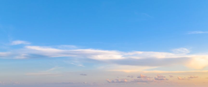Subtle Sunrise sky #9 — real panoramic sky for replacement