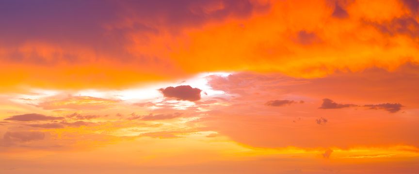 Vivid Color Sunsets sky #5 — real panoramic sky for replacement