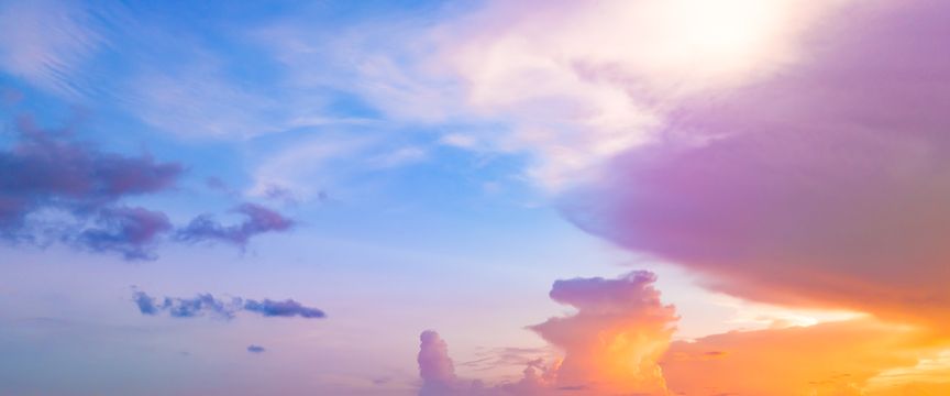 Whimsical And Wispy sky #2 — real panoramic sky for replacement
