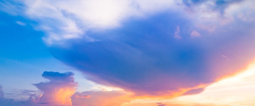 Whimsical And Wispy sky #4 — real panoramic sky for replacement