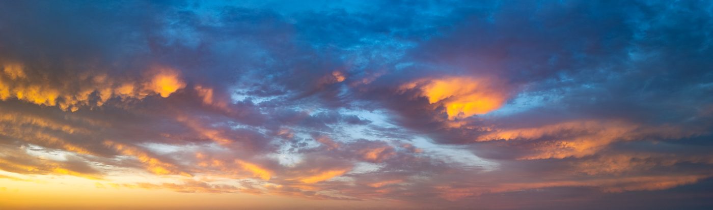 Puffy & Colorful sky