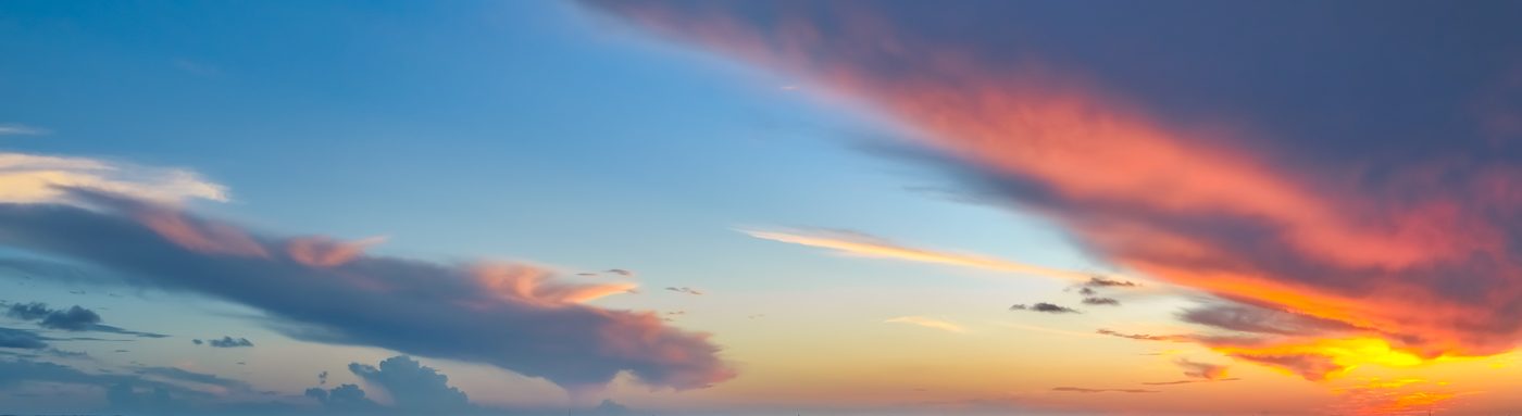 Vivid Color Sunsets — 62 real panoramic skies