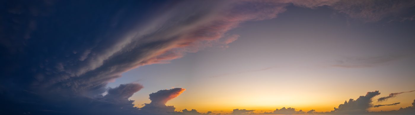 Vivid Color Sunsets — real panoramic sky from the Skybrari library